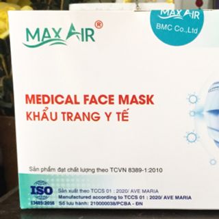 Khẩu trang y tế Max Air 4 lớp kháng khuẩn