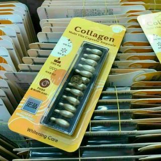 Set collagen tươi hàn Ammud multi vita ampound