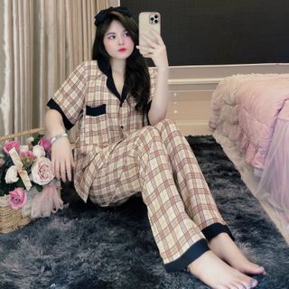 Đồ Ngủ 60-75kg Bigsize cao cấp vải Lụa