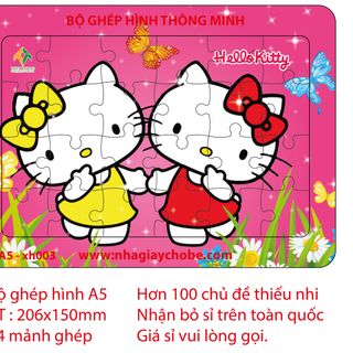 BỘ GHÉP HÌNH BẰNG GIẤY