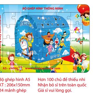 HÌNH LẮP RÁP BẰNG GIẤY 21 X 15