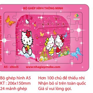 HÌNH LẮP RÁP BẰNG GIẤY 21 X 15