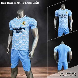 Quần áo bóng đá Justplay Real Madrid (2 màu)