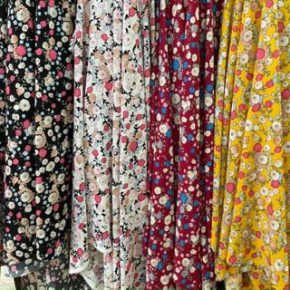 Buôn Sỉ Vải Lụa Voan may áo, váy các kiểu