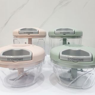 Máy xay tỏi ớt rau củ quả mini kéo tay