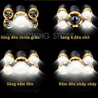 Đèn pin đội đầu