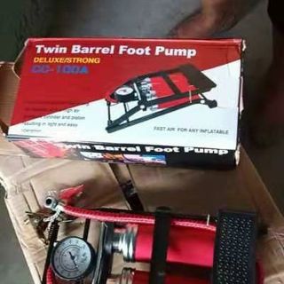 Bơm xe gấp gọn
