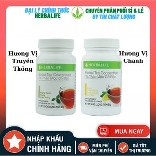 Trà thảo mộc cô đặc Herbalife Hương Vị TRUYỀN THỐNG & CHANH Herbal Tea Concentrate Hỗ Trợ Đào Thải Độc Tố Giảm Cân Giảm Mỡ giá sỉ