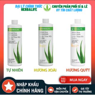 Lô Hội Thảo Mộc Cô Đặc Herbalife Hương Vị (Quýt - Xoài - Chanh) Hỗ Trợ Hệ Tiêu Hóa Làm Dịu Dạ Dày - Herbal Aloe Concentrate giá sỉ