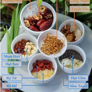 CHÈ DƯỠNG NHAN TUYẾT YẾN NHỰA ĐÀO
