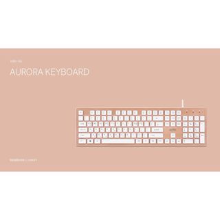 Bàn phím xinh nội địa Hàn Quốc - Aurora Keyboard Actto KBD-46 giá sỉ