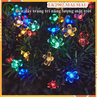 Đèn dây Led năng lượng mặt trời LK2902-ánh sáng vàng/đổi màu