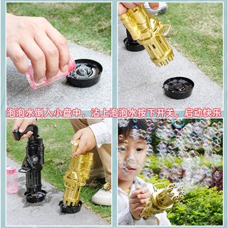 [Giá Sỉ]Súng Bắn Bong Bóng 8 Nòng Siêu Mạnh Siêu Vui Cho Trẻ Em