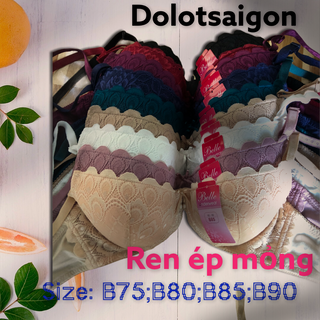 Áo ngực ren ép mỏng