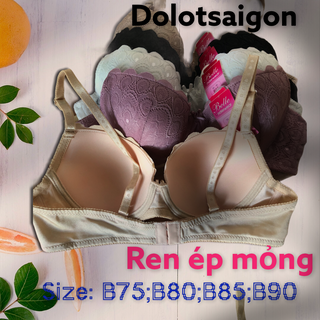 Áo ngực ren ép mỏng