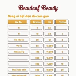 Bột đậu đỏ cám gạo