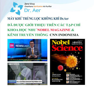 MÁY KHỬ TRÙNG LỌC KHÔNG KHÍ Dr.Aer Hàn Quốc (Ngăn ngừa virus Corona)