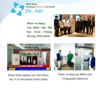 MÁY KHỬ TRÙNG LỌC KHÔNG KHÍ Dr.Aer Hàn Quốc (Ngăn ngừa virus Corona)