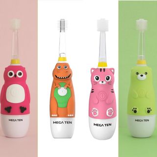 BÀN CHẢI ĐIỆN MEGATENKIDS SONIC HÌNH KHỦNG LONG CHO TRẺ EM NHAP KHAU HÀN QUỐC