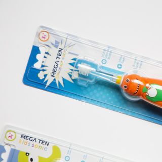 BÀN CHẢI ĐIỆN MEGATENKIDS SONIC HÌNH KHỦNG LONG CHO TRẺ EM NHAP KHAU HÀN QUỐC
