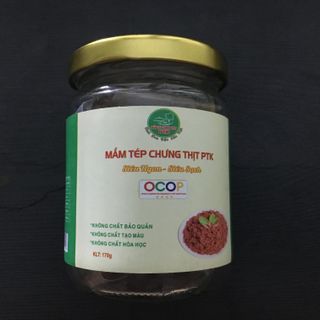 1Thùng 48 lọ 170gram mắm tép chưng thịt sạch Vietgap TPK giá sỉ