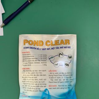 Men vi sinh Pond Clear xử lý nhơt bạt và cắt tảo giá sỉ