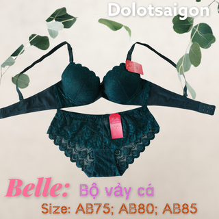 BỘ ÁO NGỰC REN ĐẸP MÚT ÉP BELLE