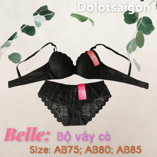 BỘ ÁO NGỰC REN ĐẸP MÚT ÉP BELLE
