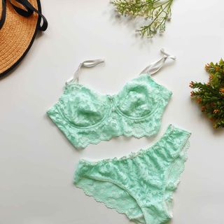 Bralette ren xanh ngọc bích N14