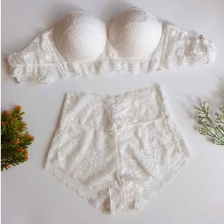 Bralette ren trắng xinh xắn N12