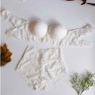 Bralette ren trắng xinh xắn N12