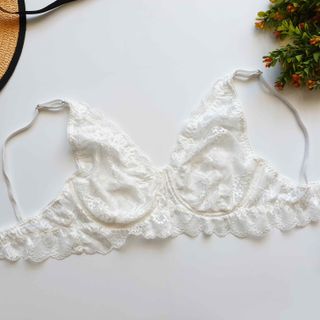 Bralette ren trắng xinh xắn N13
