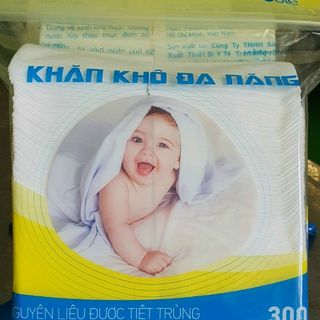 KHĂN KHÔ ĐA NĂNG CUTE 300g