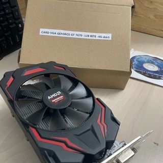 ARD VGA - Cạc Vga Geforce GT 7670 - 128 Bite - 4G - ddr5 Card đồ họa video game bền bỉ PCI-Express (BH 1 Tháng)