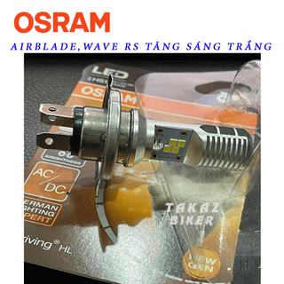 Bóng đèn LED OSRAM HS1 Moto NK400, Air Blade, Wave RS... Màu Bóng Trắng Tăng Sáng