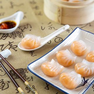 Dimsum Há Cảo Tôm Lựu Chuẩn Nhà Hàng - Khay 25 Viên To