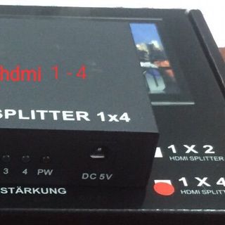 HUB VGA- Hub 1CPU ra 4VGA (1VGA ra 4VGA) Có Adapter FULL HD