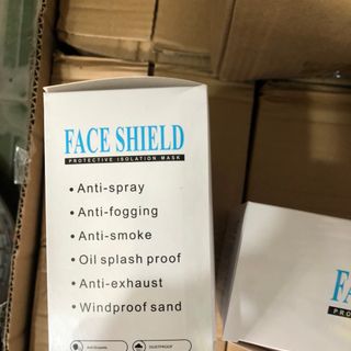 Kính chống giọt bắn, chống bụi Faceshield full hộp