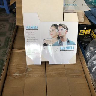 Kính chống giọt bắn, chống bụi Faceshield full hộp