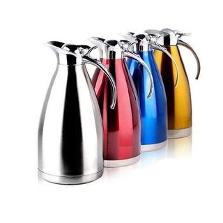 Bình pha trà, pha cafe, đựng nước/ Bình giữ nhiệt 2L inox cao cấp