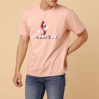 ÁO THUN CỔ TRÒN J639