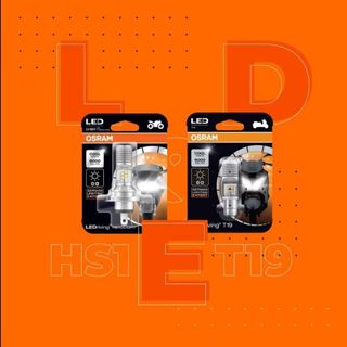 Bóng đèn LED OSRAM HS1 Moto NK400, Air Blade, Wave RS... Bóng Màu Vàng Phá Sương