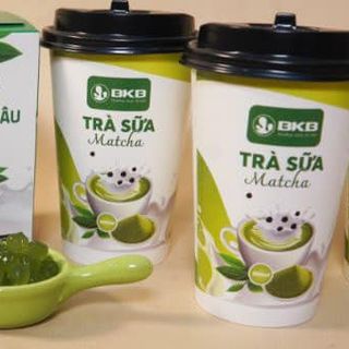 Trà sữa uống liền thơm ngon trân châu giòn giòn BKB (1 hộp gồm 8 set trà và trân châu)