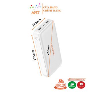 Sạc dự phòng 20.000mAh Mofit MF2 bảo hành 6 tháng