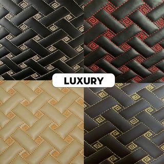 Nguyên liệu may thảm da lót sàn ô tô 5d 6d, da pu cao cấp Luxury