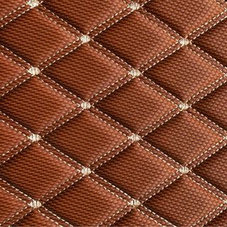 Nguyên liệu may thảm da lót sàn ô tô 5d 6d, da cacbon trám 2 chỉ cao cấp