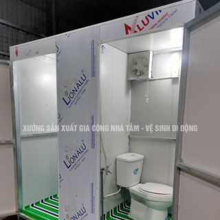 Tolet đôi không có bồn phân