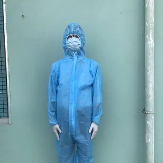 Bộ Đồ Bảo Hộ Phòng Chống Dịch Không Dệt Kháng Khuẩn