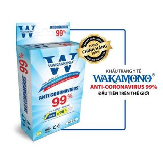 KHẨU TRANG WAKAMONO (4 LỚP, HỘP 10 CÁI)