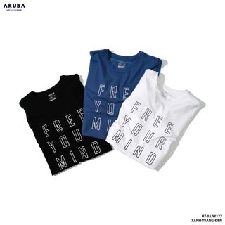 ÁO THUN CỔ TRÒN W177